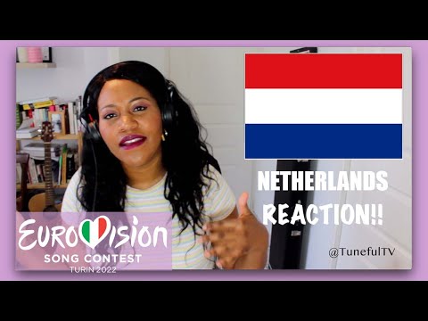 NETHERLANDS Eurovision 2022 Reaction (Tuneful TV)