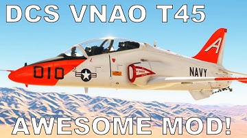 VNAO T-45 Goshawk | REAL PILOT | Full Flight | First Impressions | DCS World