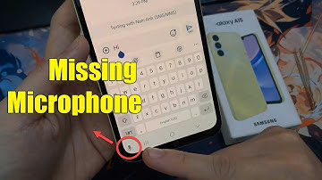 How to Find the Missing Microphone On the Samsung Keyboard After Update on Samsung Galaxy A15