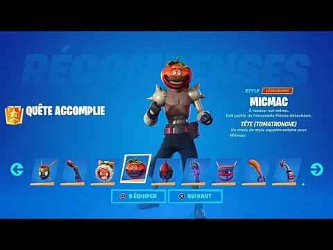 COMMENT ASSEMBLER TOUS LES STYLES DE MICMAC SUR FORTNITE CHAPITRE 3 SAISON 3