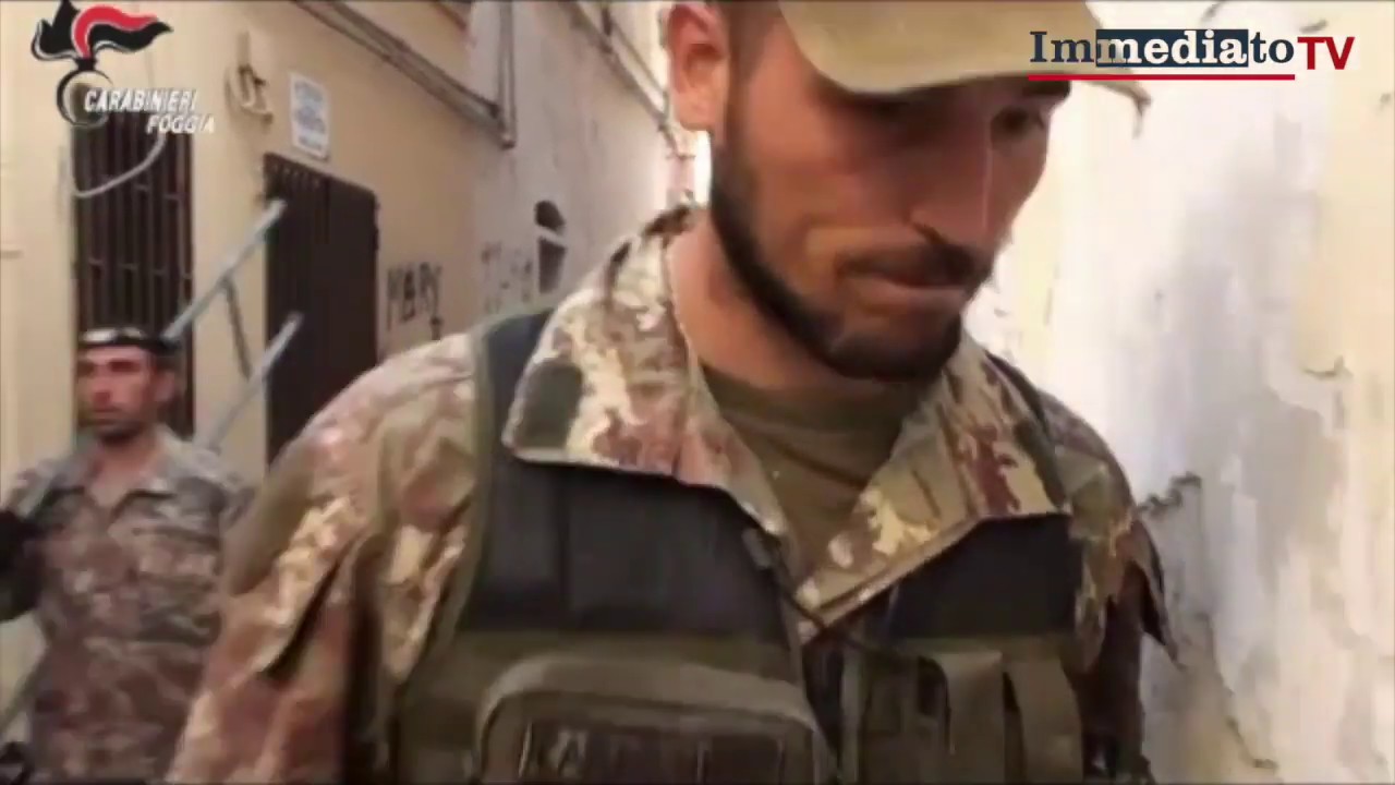 SAN SEVERO BLINDATA, MAXI OPERAZIONE DI CARABINIERI E CACCIATORI