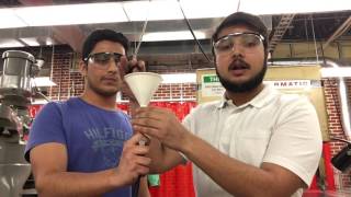 Bernoulli's Ball Levitation Experiment