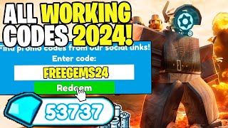 *NEW* ALL WORKING CODES FOR TOILET TOWER DEFENSE IN MAY 2024! ROBLOX TOILET TOWER DEFENSE CODES