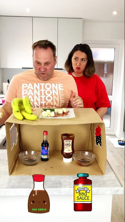 Naughty food challenge #shorts by The Smithzzz