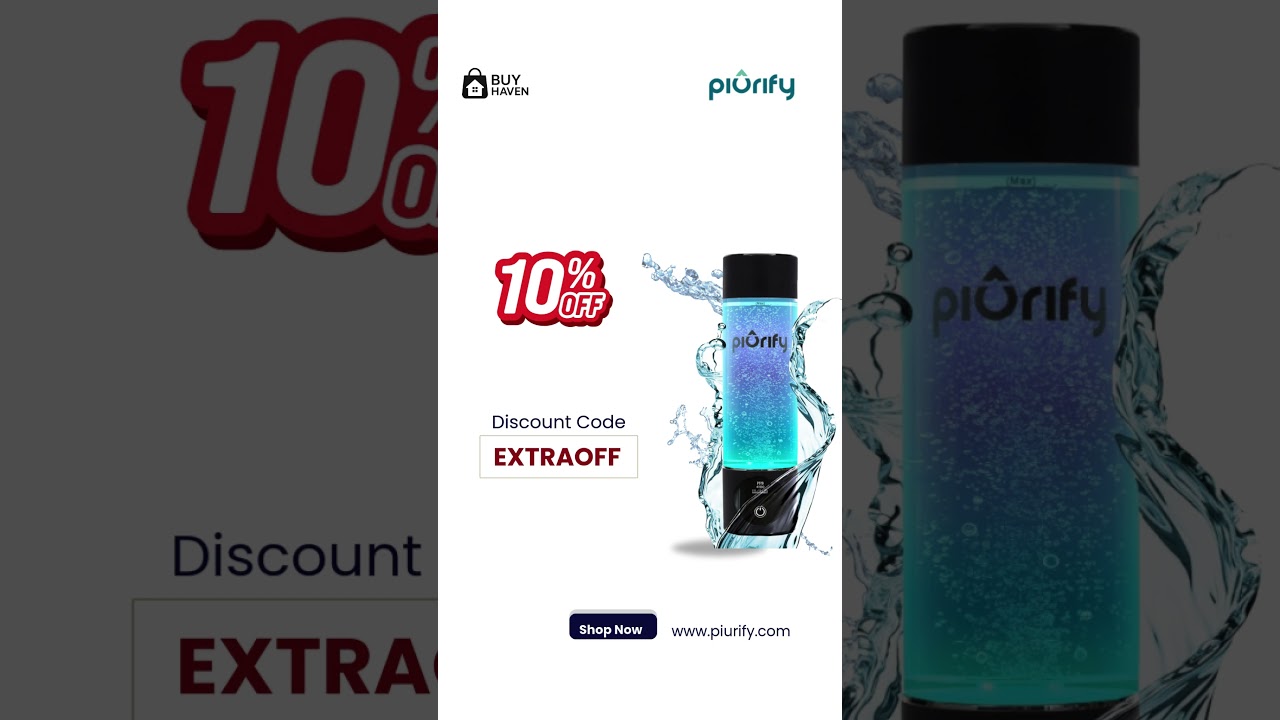 Get Up to 10% OFF all product at Piurify🛒