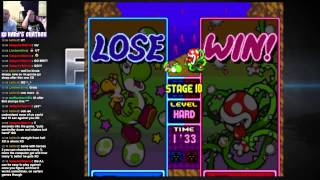 Game Night! Brittany Beats Tetris Attack (Super Hard)!
