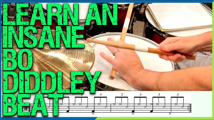 Quick Drum Lesson: Learn An Insane Bo Diddley Beat