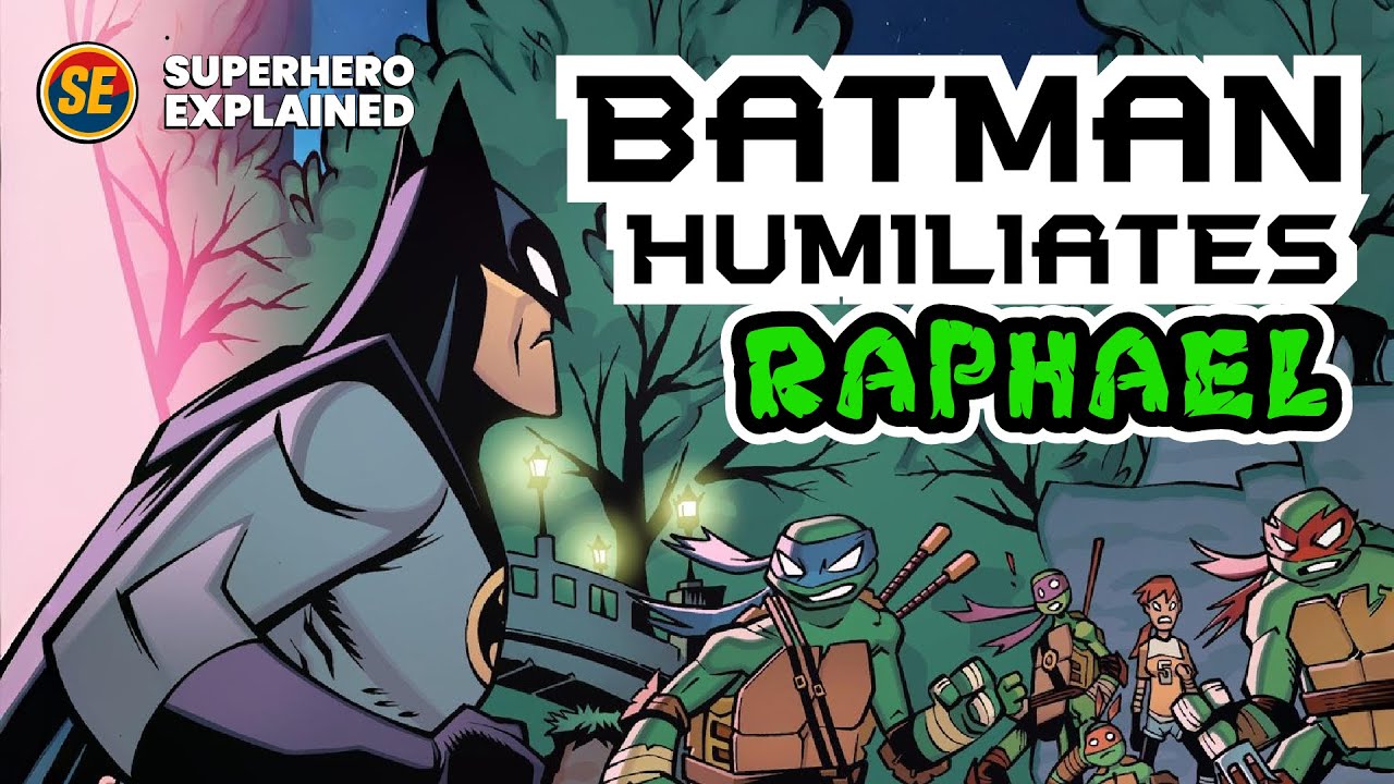 Batman Humiliates Raphael [Batman/TMNT Adventures 2015 Part 1] - YouTube