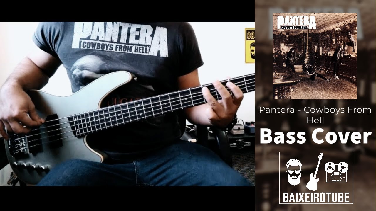 Pantera - Cowboys from Hell (Cover Baixo/Bass Cover)