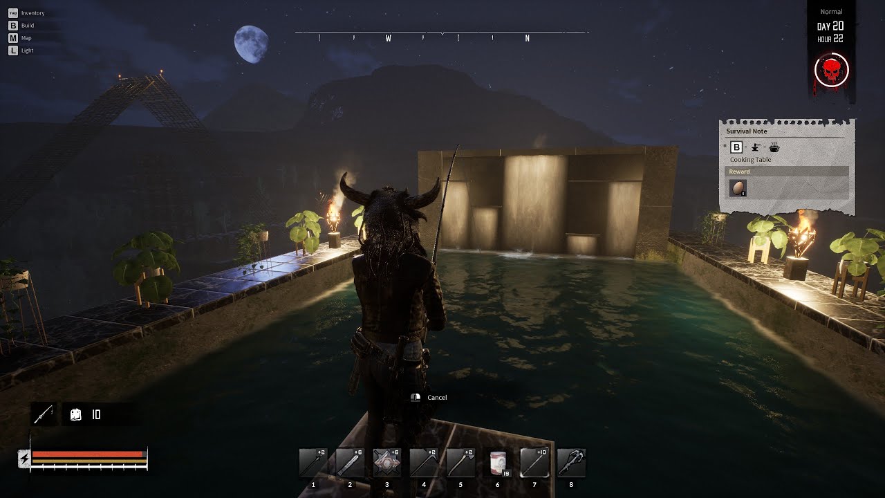 NIGHT OF THE DEAD : Fishing in the city in the sky