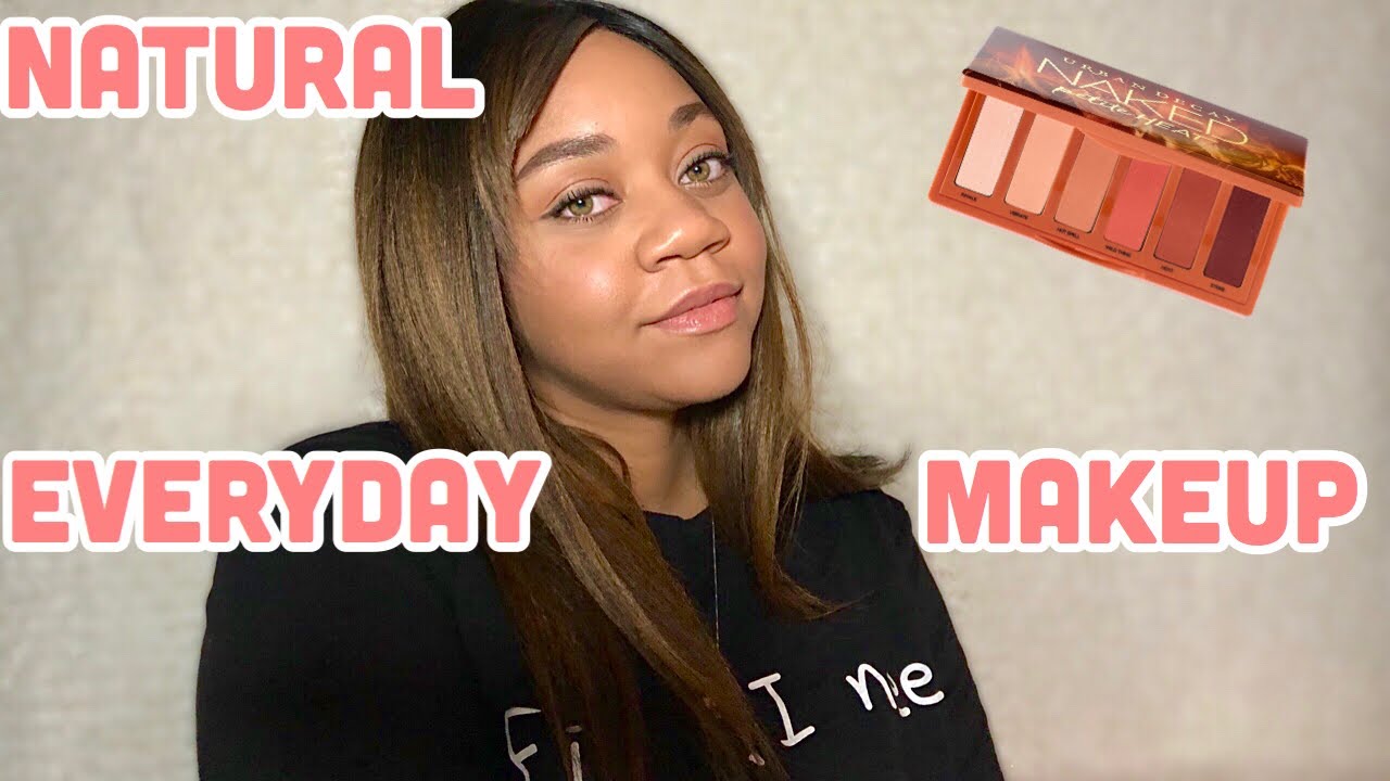 GRWM: Natural Everyday Makeup Look FT. UD Naked Petite Heat Palette
