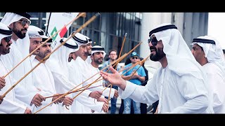 Arab Men Traditional Dance | United Arab Emirates (UAE) Resimi