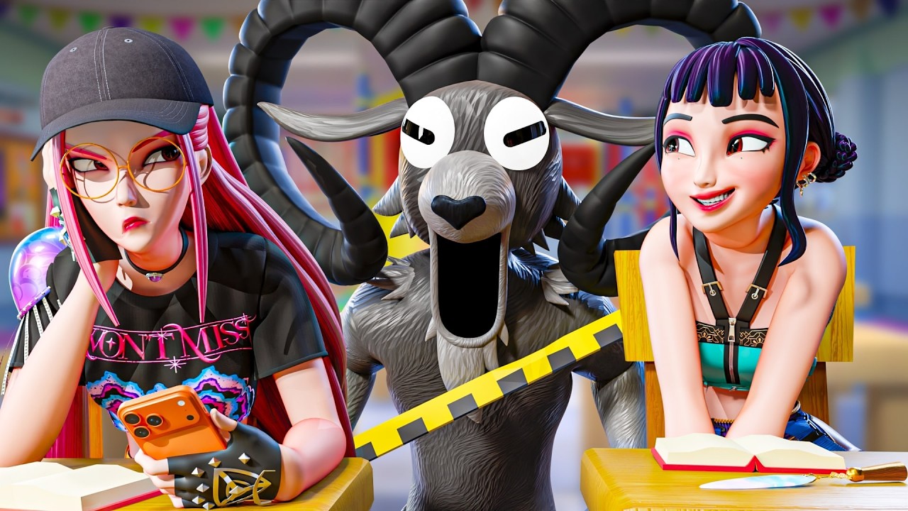 The RAM & RUMI in der SCHULE! KPop Demon Hunters Animation