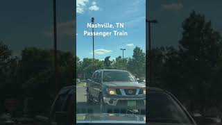 Nashville Passenger Train Passing Through Hermitage Station #usa #train #nashville #tennessee