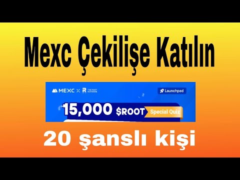 Mexc Borsası ROOT Etkinlik | 600 ROOT Kazan