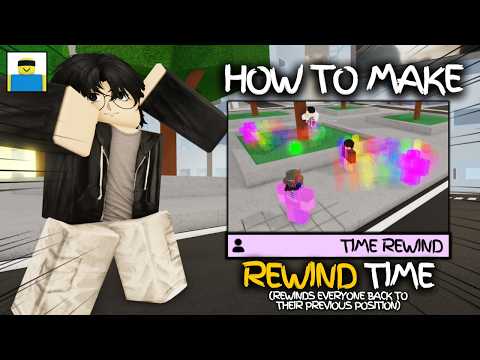 HOW TO MAKE TIME REWIND MOVE IN JJS SKILL BUILDER | Jujutsu Shenanigans ROBLOX
