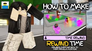 HOW TO MAKE TIME REWIND MOVE IN JJS SKILL BUILDER | Jujutsu Shenanigans ROBLOX