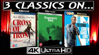 CROSS OF IRON, ROSEMARY'S BABY & COOL HAND LUKE 4K UHD discussion/review video