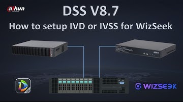 DSS 8.7 - How to setup IVD or IVSS for WizSeek