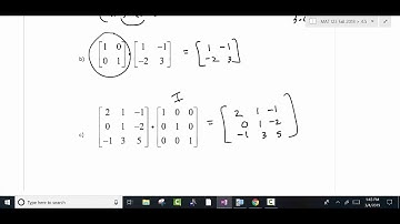 MAT 123 Finite Math Section 4.5 Part 1 Inverse of a Square Matrix