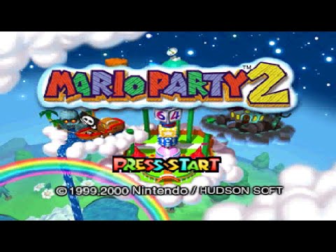 mario party 2 logo