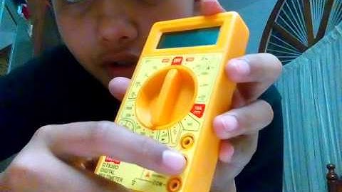 Unboxing Haoyue DT830 multimeter