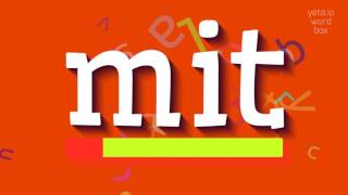 Mi̇t Nasil Deli̇r? How To Say Mit?