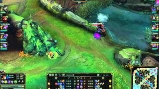 Old Cassiopeia 1v2 outplay! League of Legends