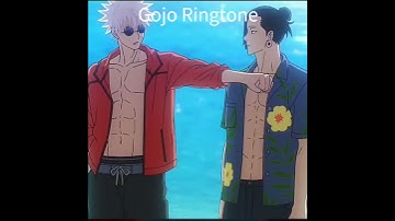 Gojo ringtone #fypシ゚ #anime #jujutsukaisen #jjk #jjkedit #gojo #ringtone