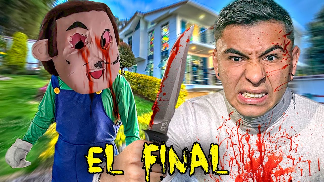 ¡¡EL FINAL de LUIGI.exe CORTAMOS TODO su CUERPO!!