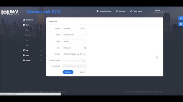 Vanma Lock Guide Video-Bluetooth