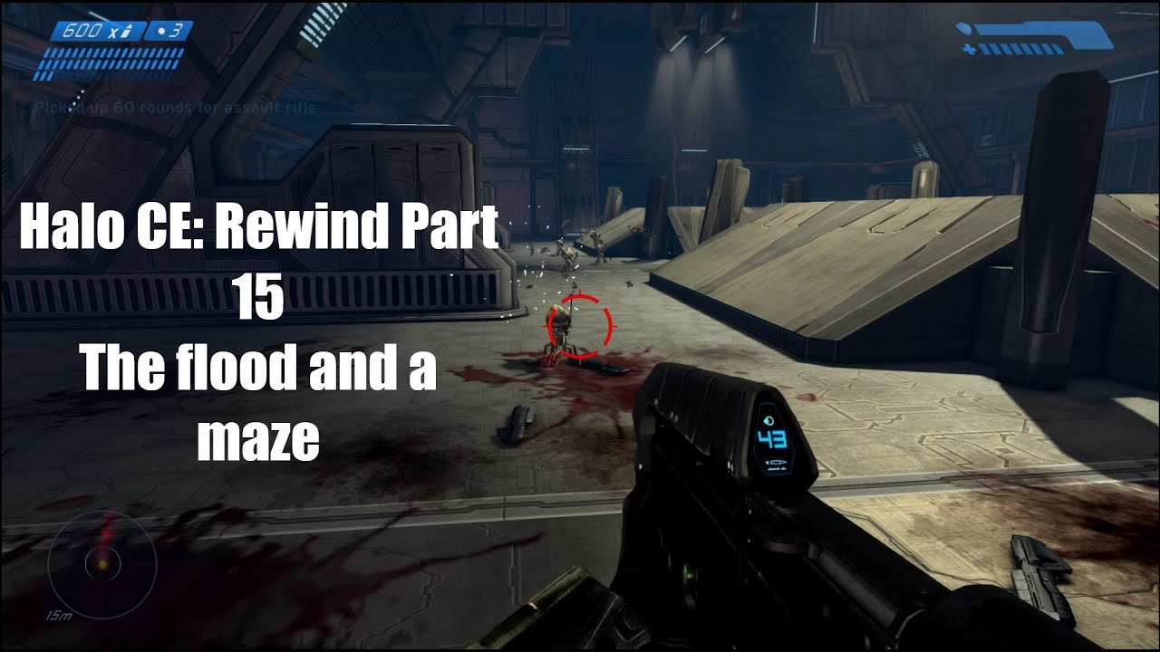 Halo CE: Rewind Part 15 The Flood and a maze | No commentary - YouTube
