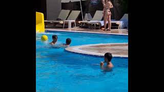 Water polo🤽🏐Residence Rivero Hotel🏩Kemer🌊Antalya🌴Turkey☀️Mediterranean Sea🌊