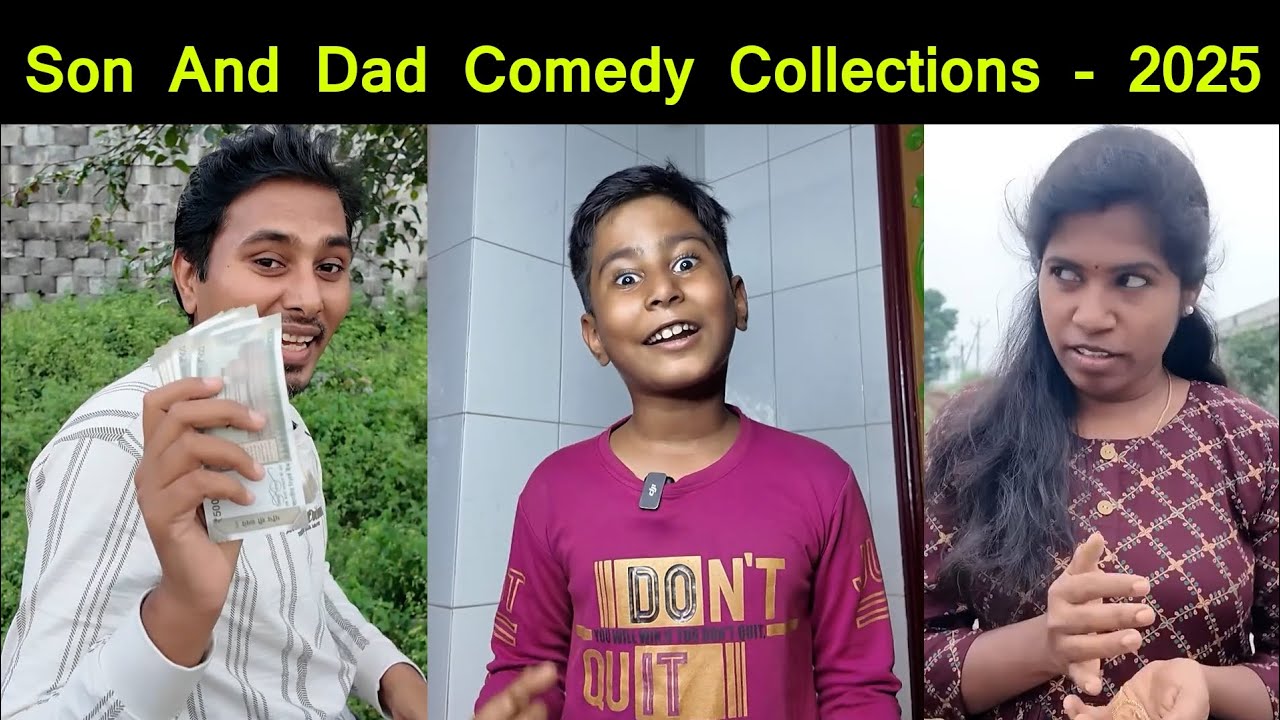 🤣😄 Son and Dad Best Comedy Collection 