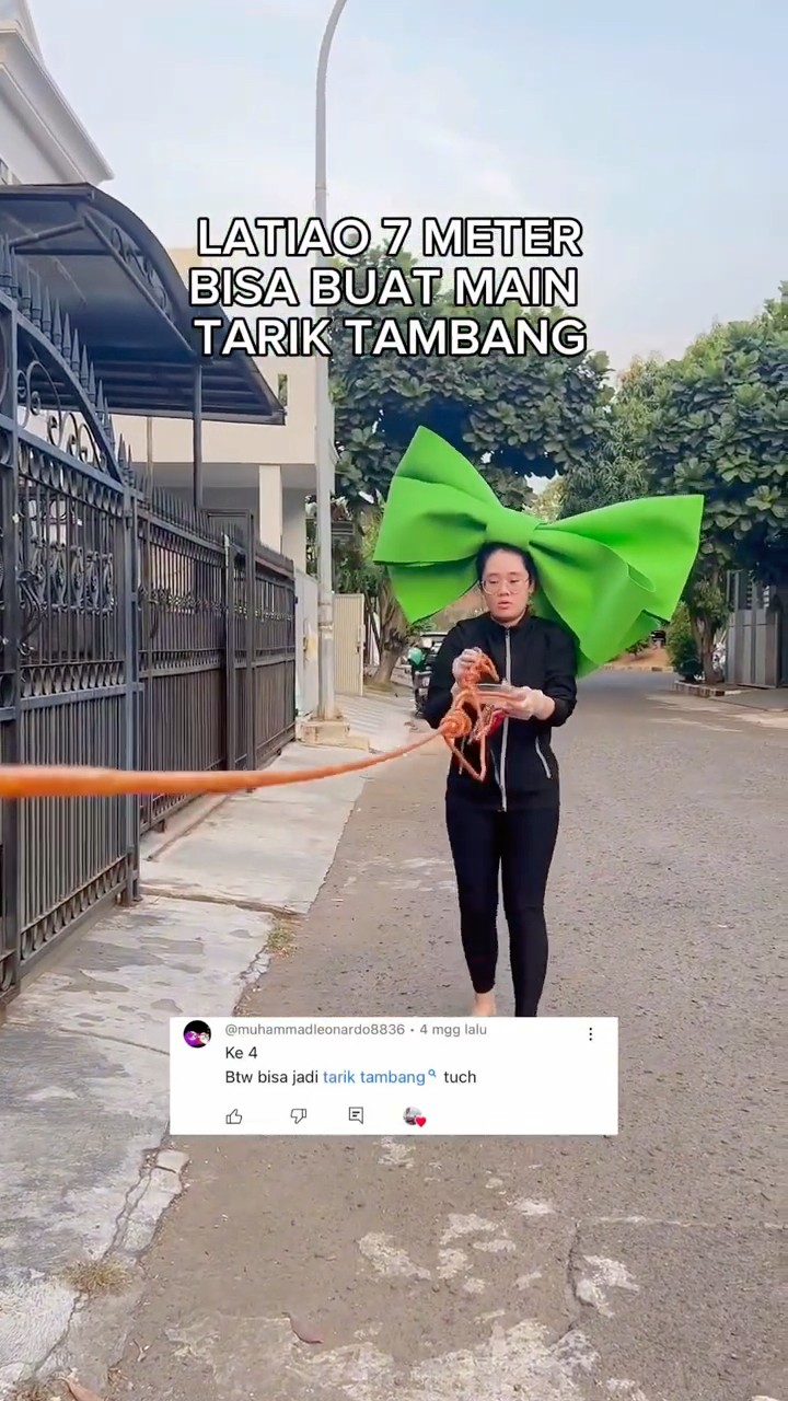 LATIAO 7 METER KETIKA DIANYAM