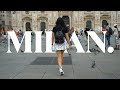 The street photography capital of italy milan  lake como in 4k