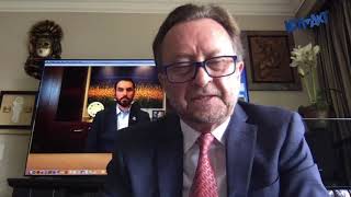 Jurij R. Klufas with Jimmy Cardinal (Cardinal Funeral Homes)