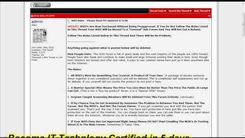 How To Post A WSO (Warrior Special Offer)