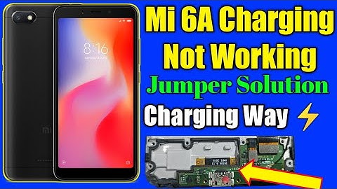 Redmi 6A Charging Not Working Jumper Solution ! Redmi 6A Charging Way ⚡🔌🔋😱