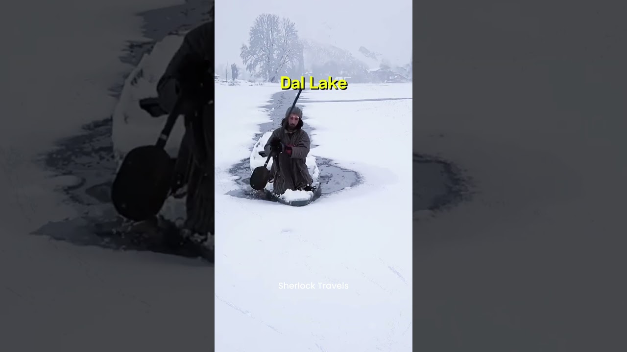 Kashmir&rsquo;s Chillai Kalan ❄️  #shorts #shortsviral #shortsoftheday #snow #kashmirtour #sherlock