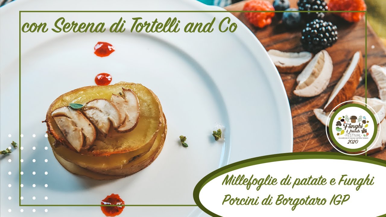 Millefoglie di patate e Funghi Porcini di IGP YouTube