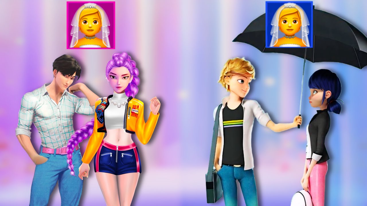 Эпическое преображение! Свадебная трансформация | Руми, Джину, Ледибаг и Адриен