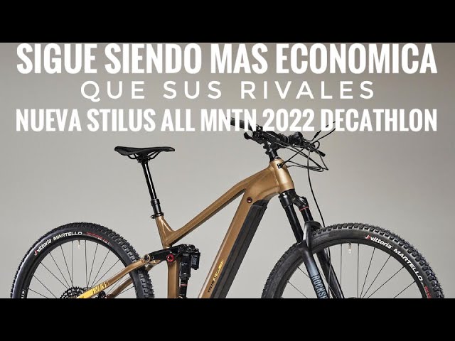 Bicicleta eléctrica montaña 29 doble suspensión aluminio Stilus  E-allmountain