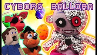 Five Nights At Freddys Cyborg Ballora Attacks Easter Fnaf Plush Funko Egg Basket Fur Babies
