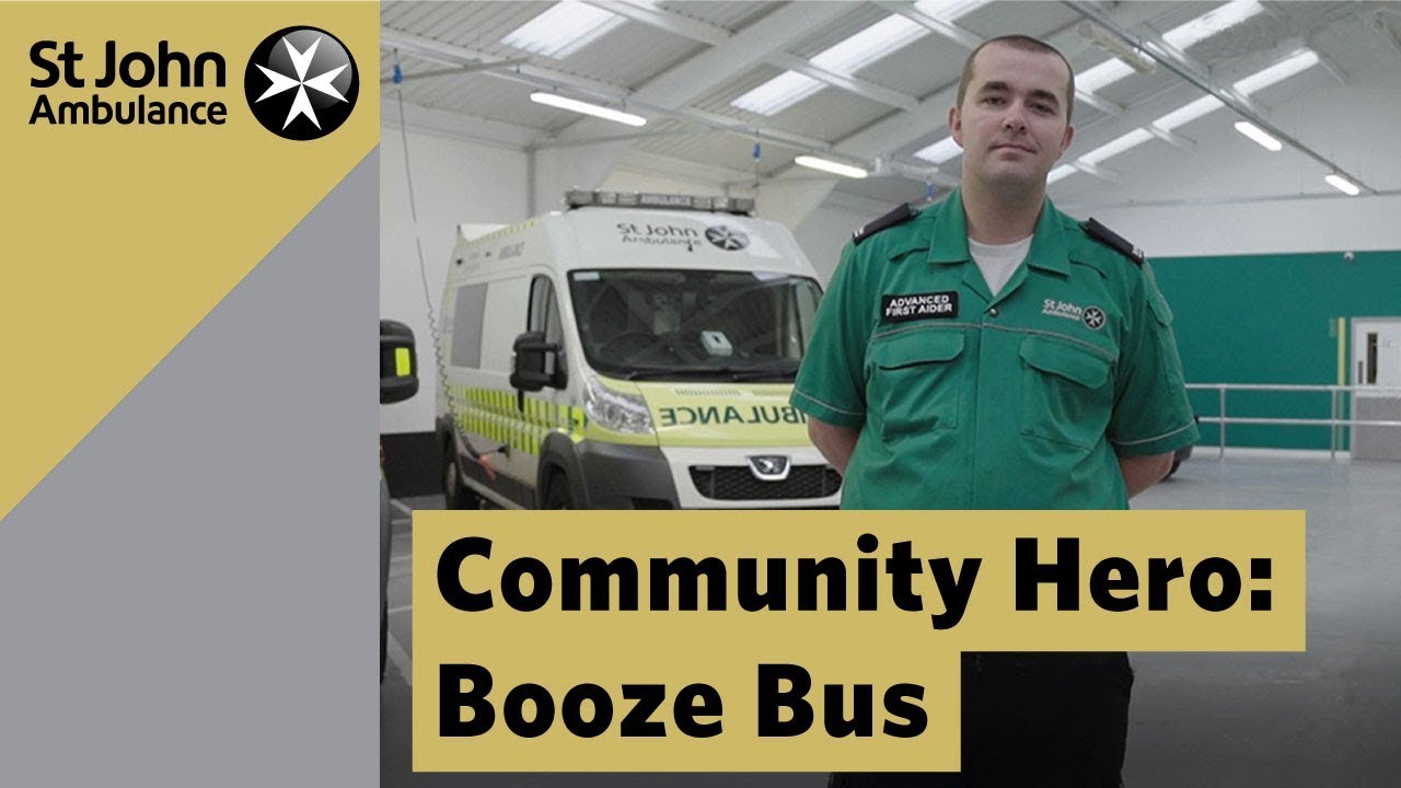 life facebook Community Hero: Booze Bus - St John Ambulance Everyday Heroes Awards