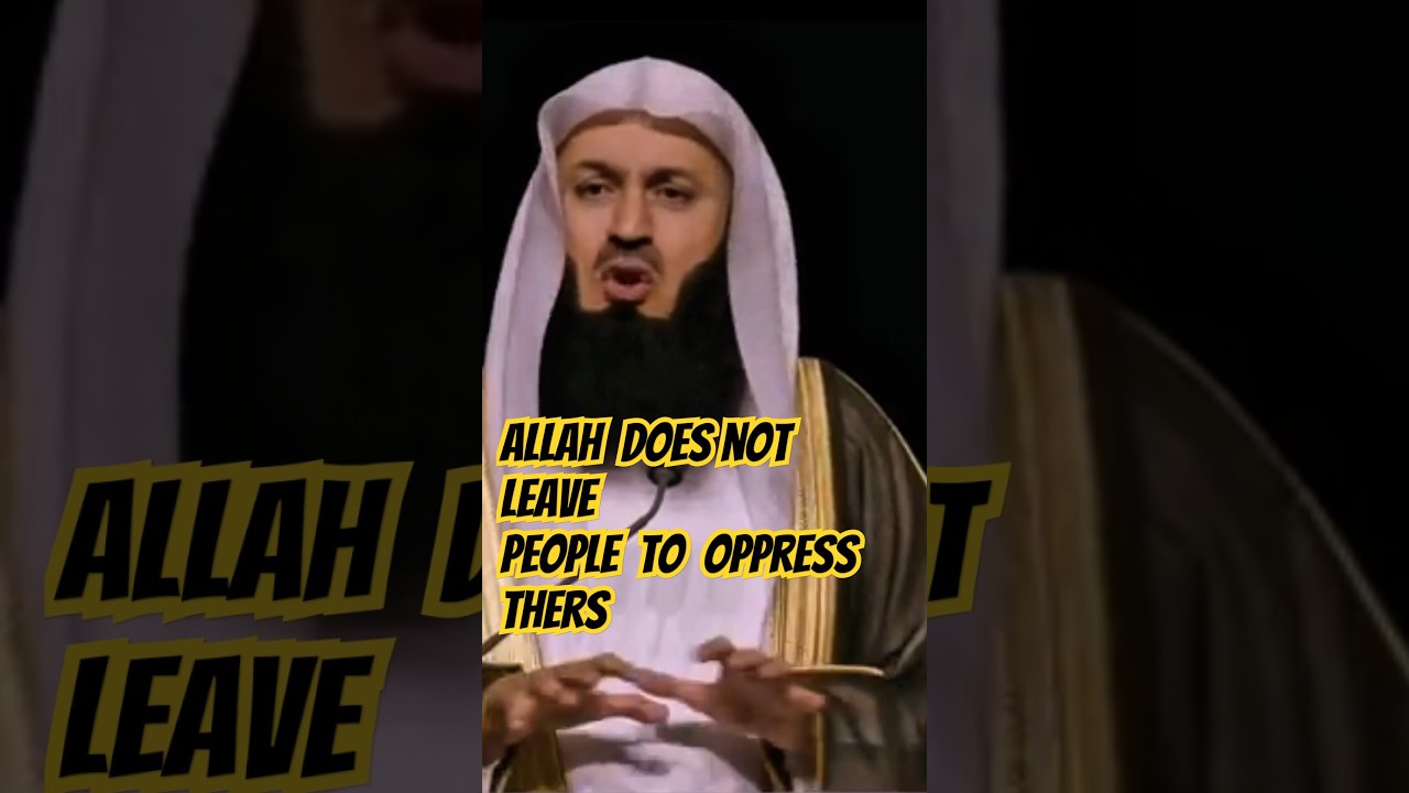 Allah Doesn't Leave People to Oppress Others