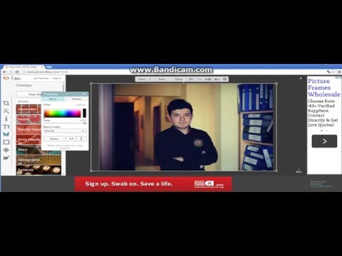 Şəkil üzərinə başqa bir şəkili necə əlavə etmək olar?