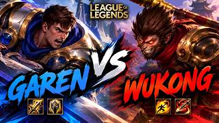 GAREN VS WUKONG | ¡DUELO BRUTAL EN TOP! 🔥 | League of Legends