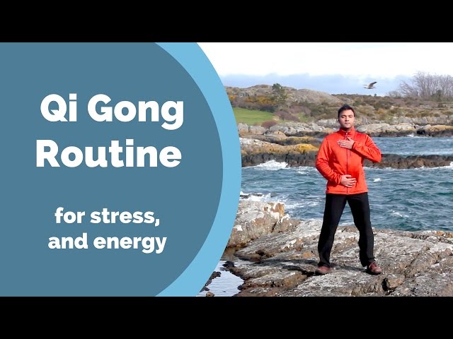 Qi Gong Routine for Stress, Anxiety, and Energy w/ Jeff Chand class=