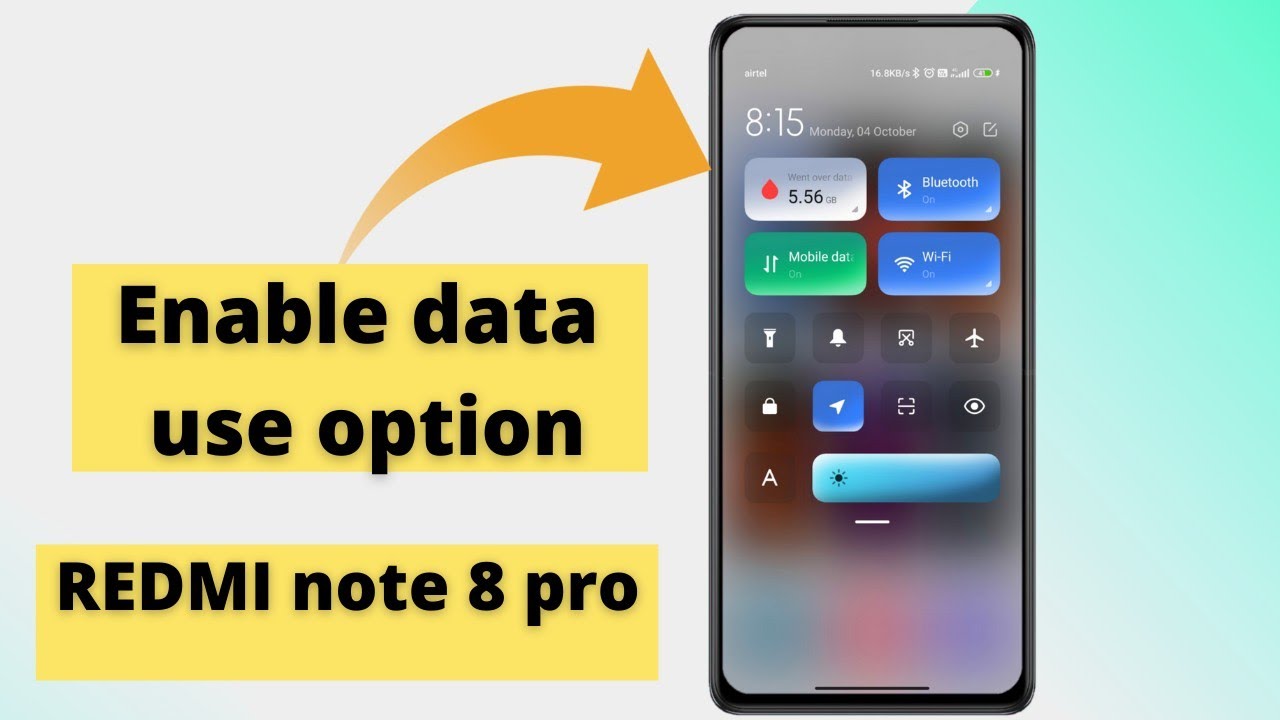redmi note 8 pro data use show,how to enable data usage in redmi mobile